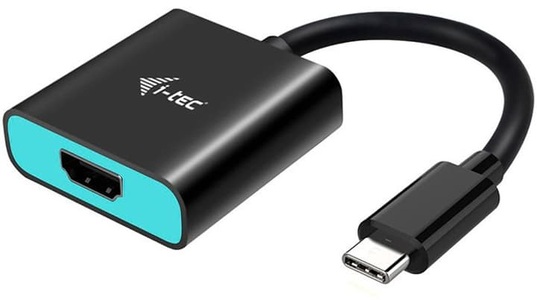 i-tec, Adapter USB-C > HDMI 4K / 60Hz, i-tec - USB-C HDMI Adapter 4K/60 Hz, Türkisblau, One Size