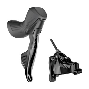 SRAM, SRAM Rival eTap AXS D1 Scheibenbremse Rear Rechts Flat Mount 20mm schwarz 2022 Scheibenbremsen komplett, SRAM Shift/Brake System Rival eTap AXS hydraulicDisc FM Schalthebel