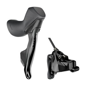 SRAM, SRAM Rival eTap AXS D1 Scheibenbremse Rear Rechts Flat Mount 20mm schwarz 2022 Scheibenbremsen komplett, SRAM Shift/Brake System Rival eTap AXS hydraulicDisc FM Schalthebel