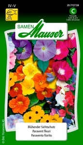 Samen Mauser, Samen Mauser Blühender Sichtschutz Blumensamen, Samen Mauser Blühender Sichtschutz Blumensamen