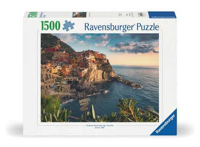 Ravensburger, Ravensburger RVB Puzzle 1500 T. Cinque Terre, Ravensburger - Puzzle Blick auf Cinque Terre, 1500 Teile, Multicolor