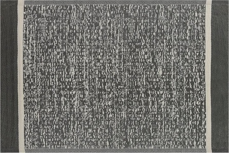 Beliani, Teppich aus Polypropylen Modern BALLARI Teppich aus Polypropylen Modern BALLARI, Beliani - Teppich aus Polypropylen Klassisch BALLARI, 180cm, Schwarz