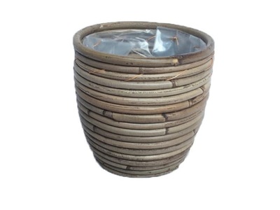 undefined, Übertopf Rattan, Übertopf Rattan