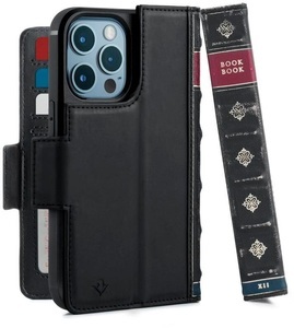 Twelve South, Twelve South BookBook Booklet Apple iPhone 13 Pro Schwarz, 