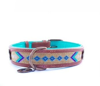 Dog with a mission, Dog with a mission Halsband Beads Indi M, 