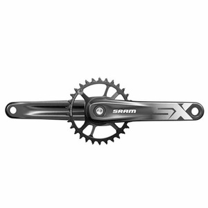 SRAM, SRAM SX Eagle Power Spline Kurbelsatz 32Z 12-fach Boost black 170mm 2020 Kurbelgarnituren, SRAM Crankset SX Eagle Boost PowerSpline Kurbelgarnituren