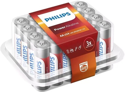 Philips, Philips AA / Lr06 (24 Stk.) Batterie, 