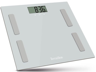 TERRAILLON, TERRAILLON Body Connect - Personenwaage (Weiss), TERRAILLON Body Connect - Personenwaage (Grau)