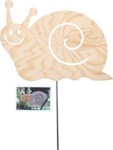 Legna Creativa, Legna Creativa Gartenstecker Schnecke, 