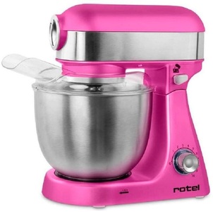 Rotel, Rotel - Multifunktions-Roboter & Zusatzschüssel - Silber und Rosa, Rotel Küchenmaschine »KITCHENMACHINE445CH1«