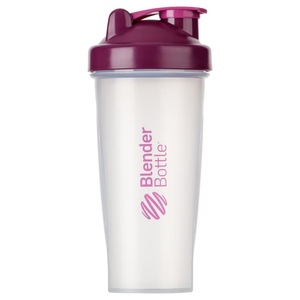 Blender Bottle, 28oz / 820ml BlenderBottle Classic Clear, Plum, Blender Bottle, Unsere Neuheiten, Blender Bottle Original Classic Clear Shaker für Eiweiss- und Sportgetränke, Produkte & Wohnen