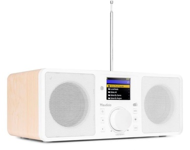DIVERS, Divers Audizio Rome - Internet Radio / DAB+ Radio mit Bluetooth und FM - Weiss, Audizio Internet Radio Rome Weiss