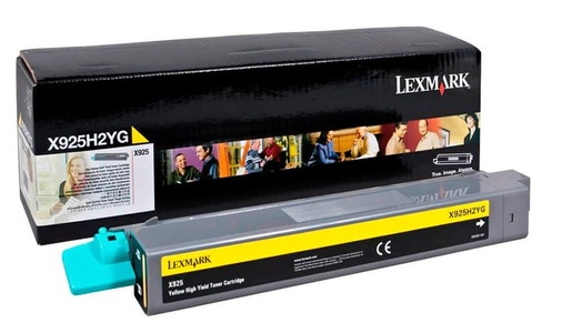 Lexmark, Lexmark Toner X925H2Yg Yellow, Lexmark Toner, gelb, X925H2YG, (7'500 Seiten)