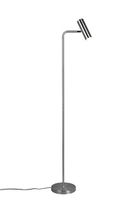 TRIO LEUCHTEN, Stehlampe Marley, nickel matt, Stehlampe Marley, nickel matt