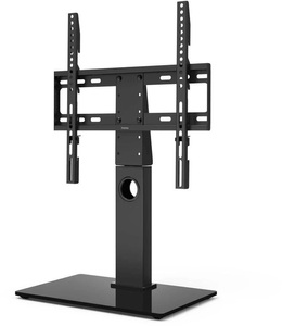 HAMA, HAMA 00220866 - TV-Standfuss, Hama - TV-Standfuss, schwenkbar, höhenverstellbar, 140 cm (55?) bis 30 kg, One Size, Schwarz
