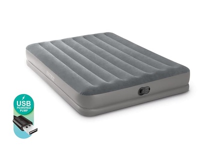 Intex, Intex 64114 Luftbett DuraBeamPrestige Queen mit FastFill USB Pumpe, Intex Luftbett »Prestig Queen, USB fast fill«