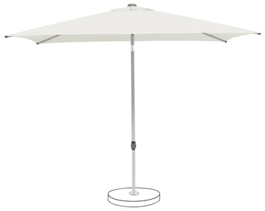 Suncomfort by Glatz POP UP Sand white 250 x 200 cm Mitellstockschirm