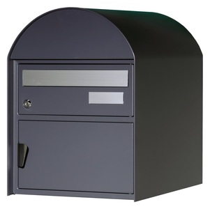 Huber, Briefkasten Aarau schiefergrau, Huber Briefkasten Aarau Schiefer | 41.2 × 30.2 × 40.8 cm