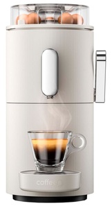 CoffeeB, CoffeeB Globe Kapselmaschine weiss, COFFEE B Globe - Kaffeemaschine (Weiss)