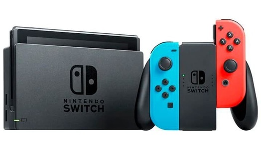 Nintendo, Switch (2019) - Spielekonsole - Neon-Rot/Neon-Blau, Switch, Spielkonsole