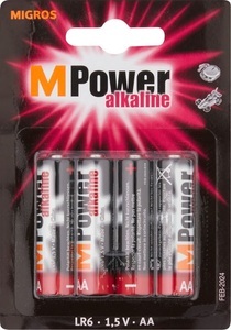 M-Power, M-Power AA / LR6 (4Stk.) Batterie, 
