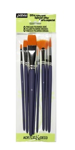 Pebeo, Pebeo Blister 8 Pinsel, 