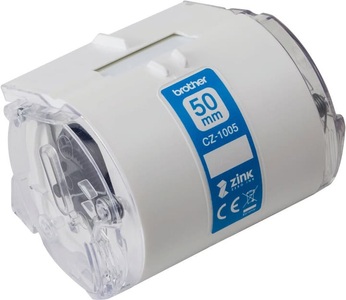 Brother, Brother Cz-1005 Farb-Endlosetikettenrolle 50mm/5m Vc-500W Etiketten, Brother Colour Paper Tape, 50mm/5m, CZ-1005