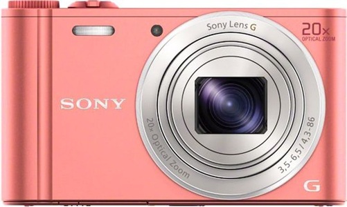 Sony, Sony Dsc-Wx350 Cybershot pink Kompaktkamera, 