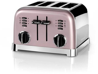 CUISINART, Cuisinart Cpt180Pie - Toaster (Edelstahl/Pink), Cuisinart CPT180PIE Toaster rosa