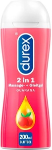 Durex, Play 2 in 1, Durex Play 2 In 1 Wasserbasiertes Massage- Und Gleitgel, Guarana, Orange, Wasserbasiert - Amorana