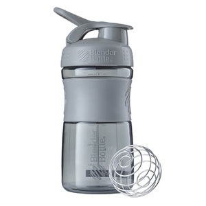 BlenderBottle, BlenderBottle Shaker SportMixer 590 ml Grau, Blender Bottle, Unsere Neuheiten, Blender Bottle SportMixer Flip Shaker für Eiweiss- und Sportgetränke, Produkte & Wohnen