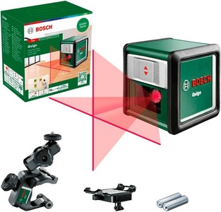 Bosch, Bosch Kreuzlinien-Laser Quigo Green 3 Laser-Entfernungsmesser, Kreuzlinien-Laser Quigo