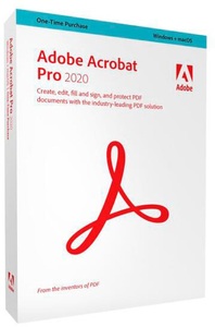 Adobe, PC/Mac - Adobe Acrobat Pro 2020 /F, Adobe Acrobat Pro 2020 Box, WIN/MAC, Französisch