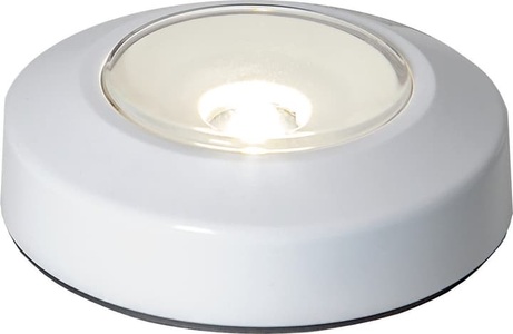 Star Trading, Star Trading Nachtlicht Push Light Möbellampe, STAR TRADING Funktionslicht LED 12.357-17 weiss, selbtklebend