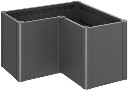 Biohort, Biohort - Hochbeet BELVEDERE MIDI - Metall - dunkelgrau - 102/102/61 cm, Biohort Pflanzbeet Belvedere Midi L100 Dunkelgrau
