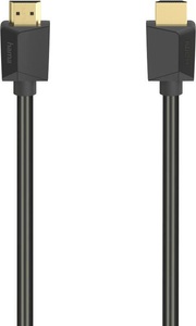 HAMA, HAMA 200704 HS HDMI 4K M/M 5M - HDMI-Kabel (Schwarz), hama 00200704 High Speed HDMI?-Kabel, Ultra-HD 4K, Ethernet, 5,00 m