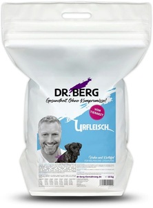 Dr. Berg, Dr. Berg Trockenfutter Urfleisch Puppy&A, Dr. Berg Trockenfutter Urfleisch Puppy&Adult Huhn und Kartoffel 10 kg