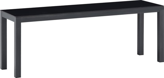 Do it + Garden, LOCARNO, 140 cm, Gestell Anthrazit, Platte Keramik Sitzbank, 