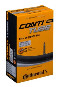 Continental, Tour 26 slim, Continental Tour 26 (650C) Slim Sclaverand Veloschlauch