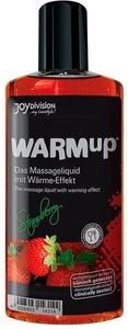 Joydivision Präparate, WARMup Erdbeer 150 ml, Joydivision Eropharm WARMup Massageflüssigkeit mit Erdbeergeschmack (150ml)