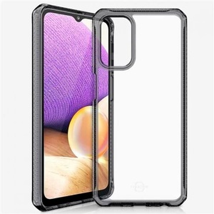 ITSKINS, ITSkins - Samsung Galaxy A32 5G Hybrid Clear Antimikrobielle Schutz Hardcase Hülle (Fallschutz 3 Meter) - Transparent / Schwarz, 