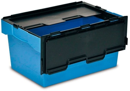 utz Schachtelbehälter NESCO 600x400x315 Blau Regal