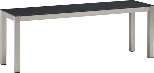 Do it + Garden, LOCARNO, 120 cm, Gestell Edelstahl, Platte Keramik Sitzbank