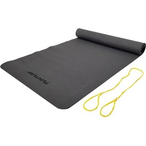 Tunturi, Tunturi TPE Yogamatte Rutschfest anthrazit 3 mm, Tunturi Yogamatte TPE Yogamatte