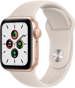 Apple, Smartwatch Watch SE (2021), Aluminium, GPS, 40mm, Apple Watch SE 40mm Gold Starlight