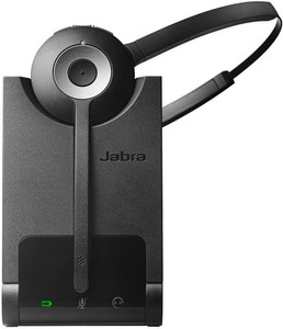 Jabra, Jabra PRO920 Telefon-Headset DECT schnurlos, Mono On Ear Schwarz, Silber, PRO 920, Headset
