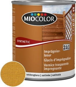 Miocolor, Miocolor 2in1 Imprägnierlasur Eiche 2.5 l, Miocolor 2in1 Imprägnierlasur Eiche 2.5 l