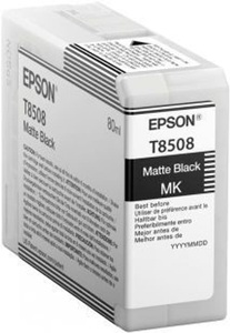 Epson, Epson T8508 Mattschwarz Tintenpatrone, Epson Tintenpatrone, matte-schwarz, C13T850800, (80ml)