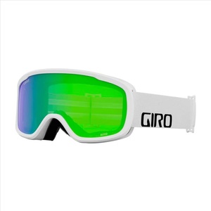 Giro, Giro Buster Flash Goggle white wordmark loden green S2, Giro Buster Flash Skibrille, Farbe: white wordmark loden green S2, Grösse: one size, Für Brillenträger OTG