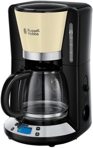 RUSSELL HOBBS, Russell Hobbs 24033-56 Colours Plus+ Classic Cream - Kaffeemaschine (Creme/Schwarz), Russell Hobbs Colours Plus+ 24033-56 Kaffeemaschine cream